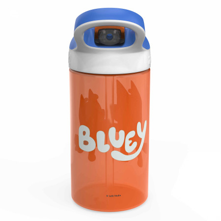 Bluey and Bingo 16 Ounce Reusable Plastic Water Bottle